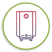 tankless water heater icon