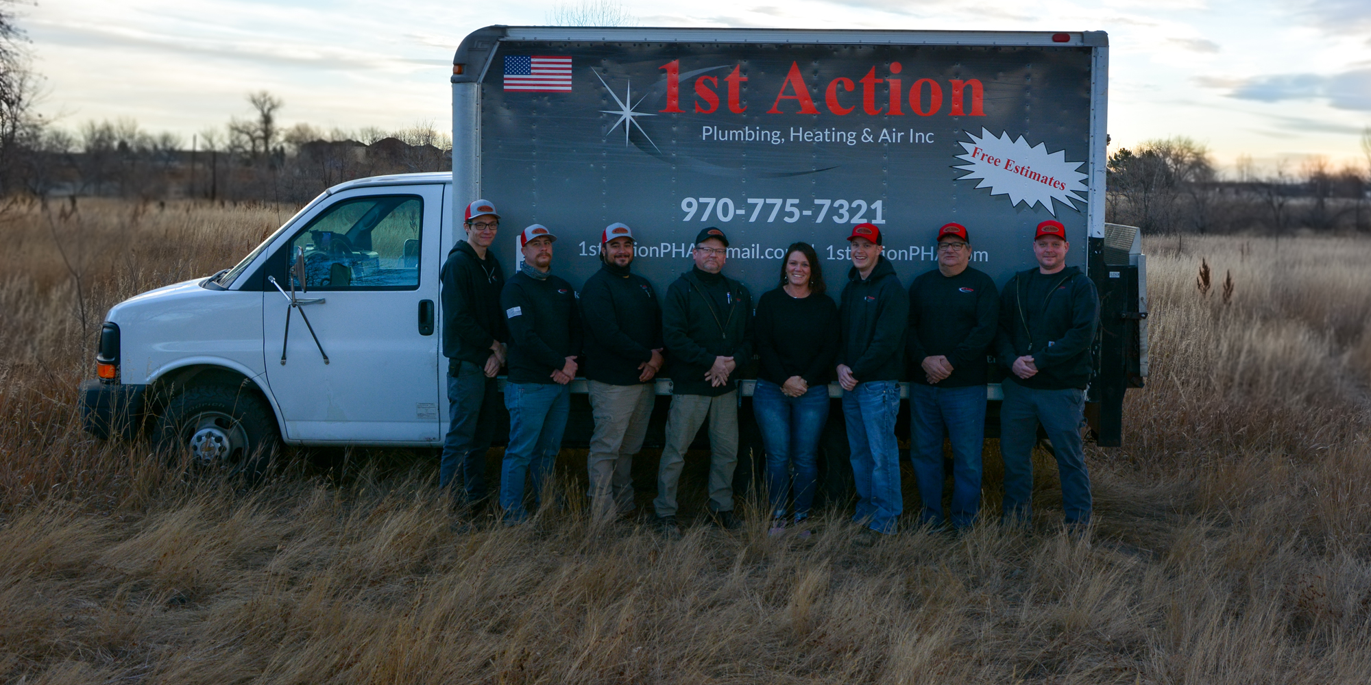 1st Action Plumbing Heating and Air Team